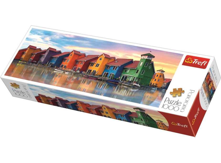 TREFL Panoramatické puzzle Groningen, Holandsko 1000 dielikov