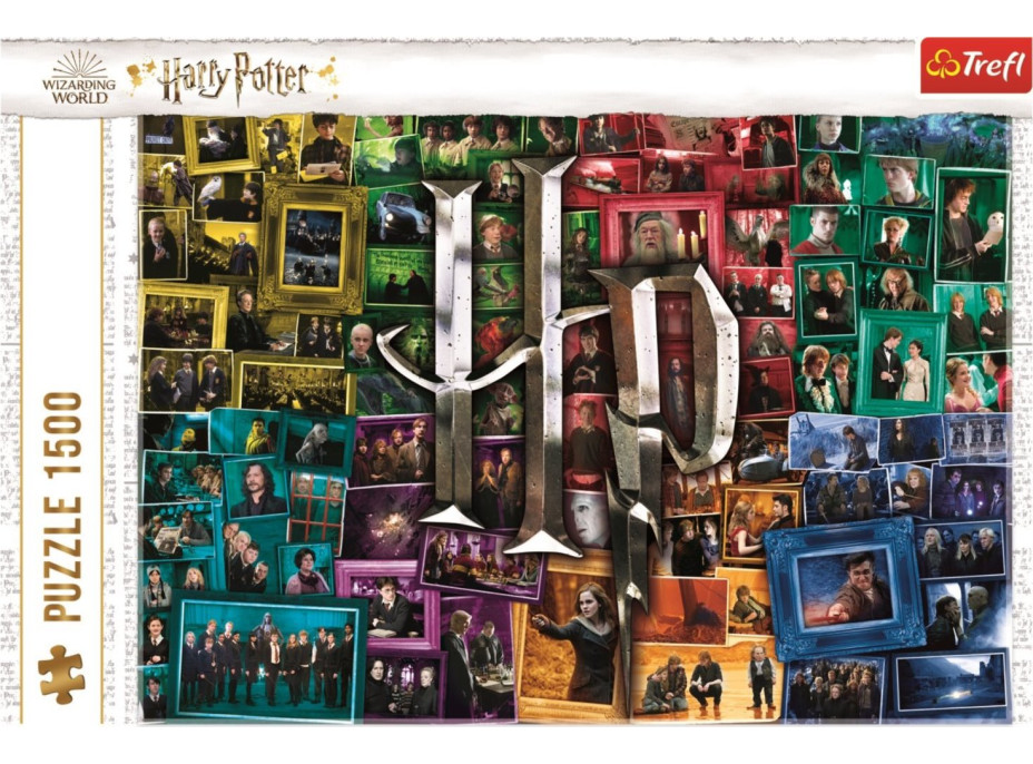 TREFL Puzzle Harry Potter: Svet Harryho Pottera 1500 dielikov
