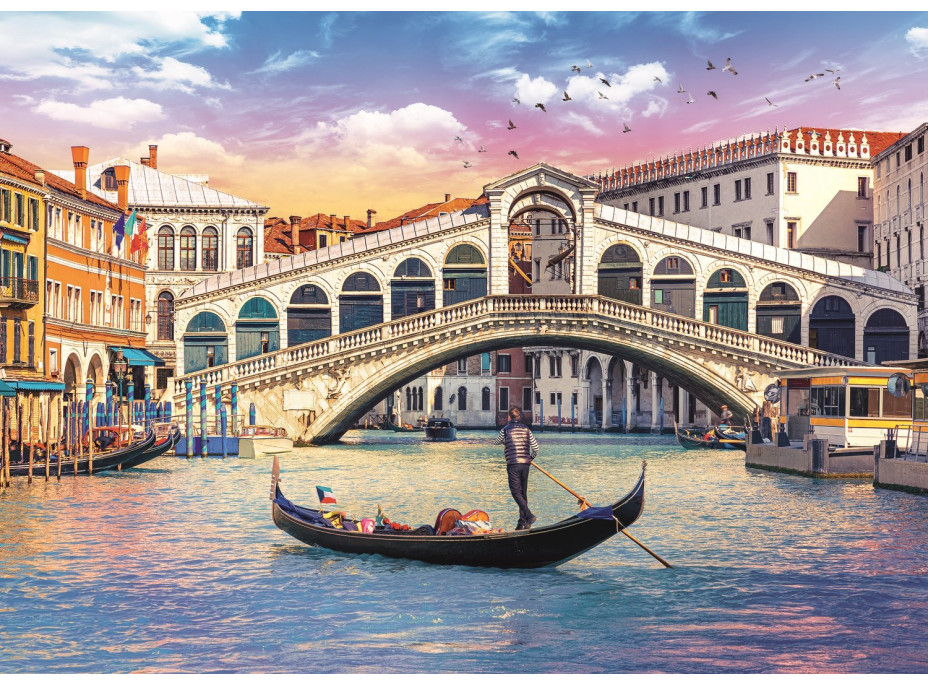 TREFL Puzzle Most Rialto, Benátky 500 dielikov