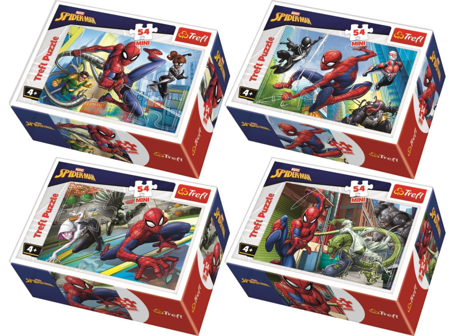 TREFL Displej Puzzle Spiderman a priatelia 54 dielikov (40 ks)