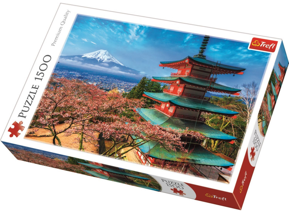 TREFL Puzzle Hora Fuji, Japonsko 1500 dielikov