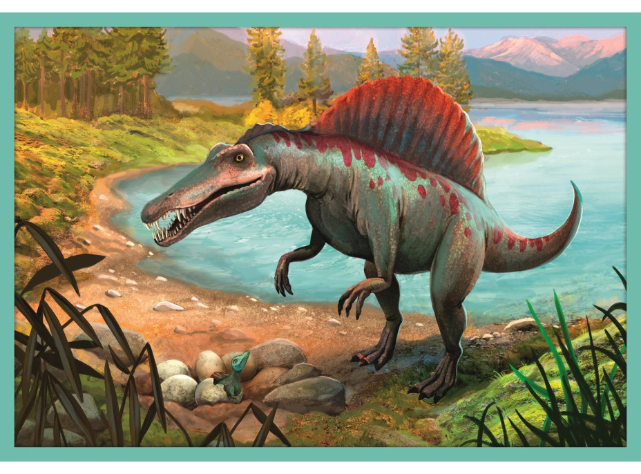 TREFL Puzzle Dinosaury MEGA PACK 10v1