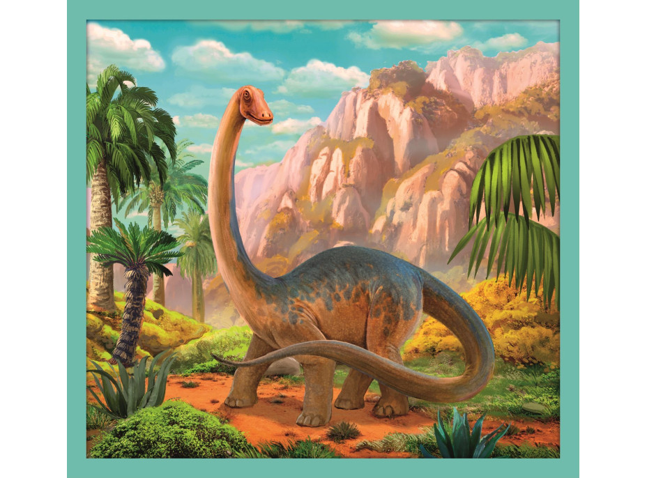 TREFL Puzzle Dinosaury MEGA PACK 10v1