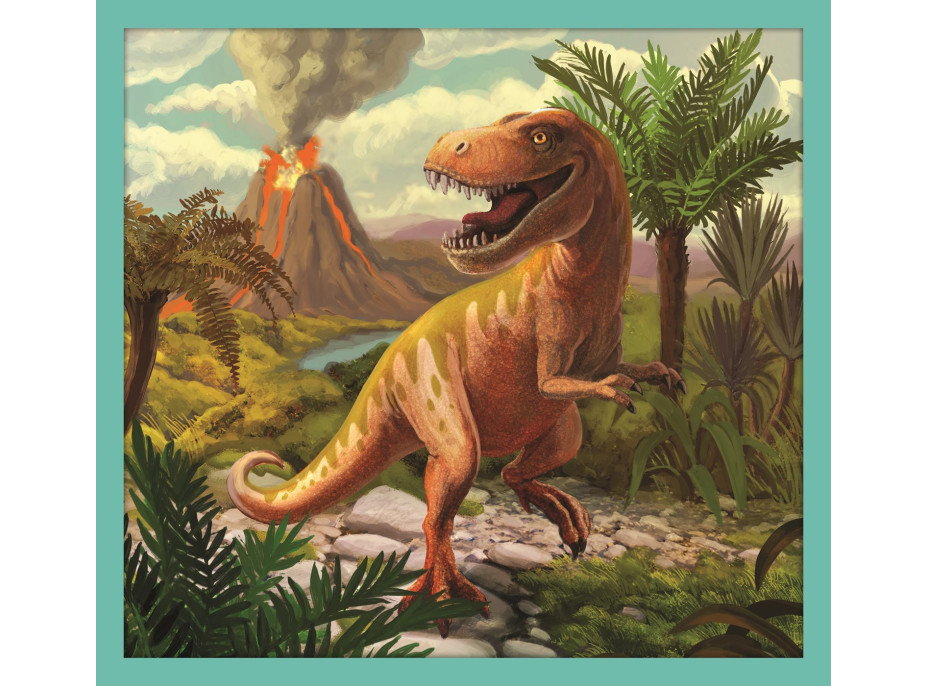 TREFL Puzzle Dinosaury MEGA PACK 10v1