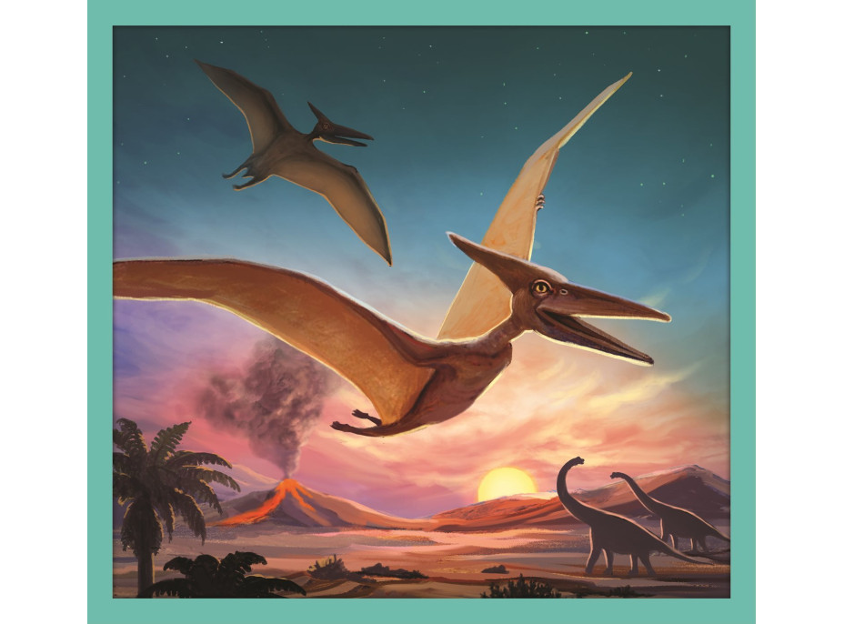 TREFL Puzzle Dinosaury MEGA PACK 10v1