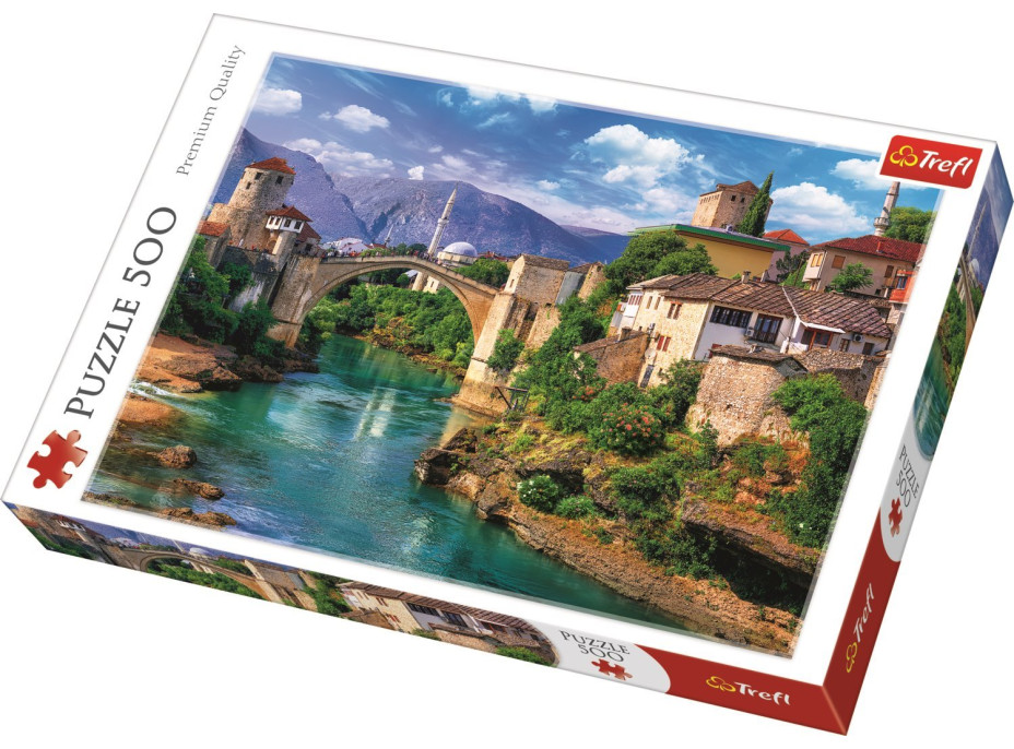 TREFL Puzzle Starý most v Mostare 500 dielikov