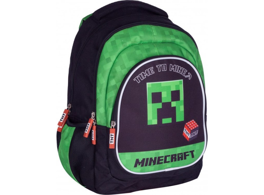 ASTRA Školský batoh Minecraft Time To Mine (malý)
