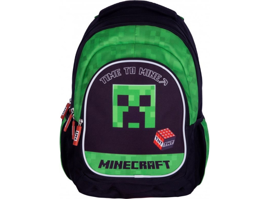 ASTRA Školský batoh Minecraft Time To Mine (malý)