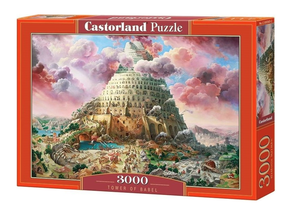CASTORLAND Puzzle Babylonská veža 3000 dielikov
