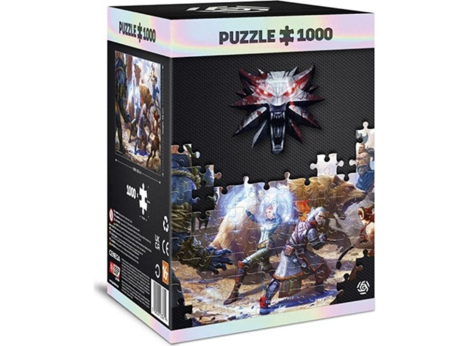 GOOD LOOT Puzzle Witcher - Geralt & Triss in Battle 1000 dielikov