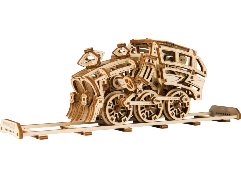 WOODEN CITY 3D puzzle Dream Express s koľajnicami 220 dielov