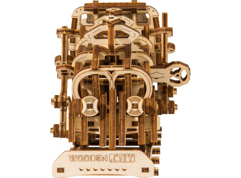 WOODEN CITY 3D puzzle Dream Express s koľajnicami 220 dielov