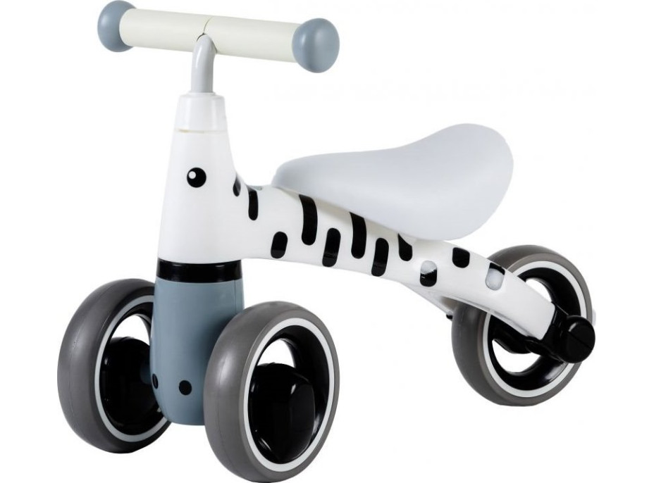 ECOTOYS Odrážadlo Zebra biele