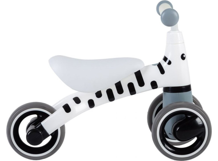 ECOTOYS Odrážadlo Zebra biele