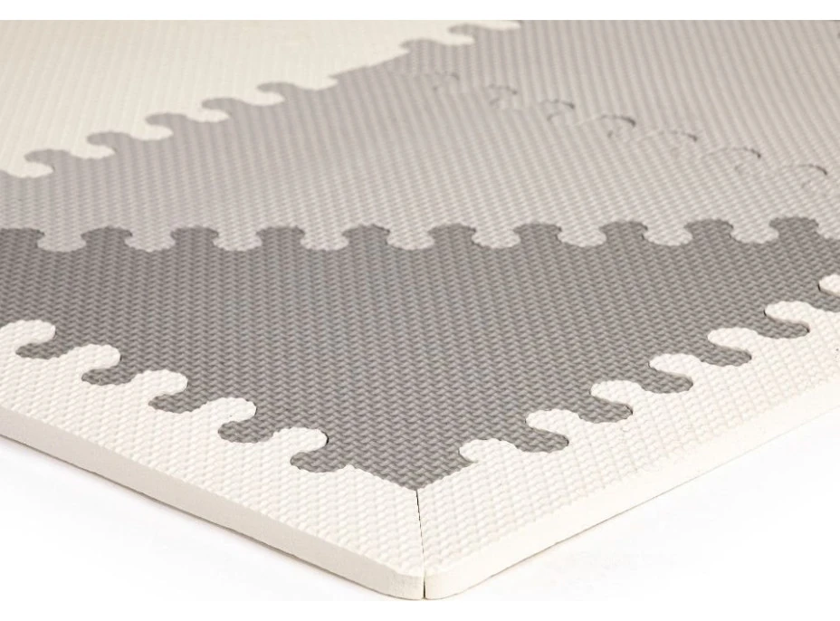 ECOTOYS Penové puzzle Trojuholníky s okrajmi