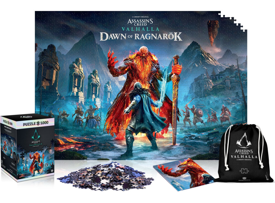 GOOD LOOT Puzzle Assassin Creed Valhalla Dawn of Ragnarök 1000 dielikov