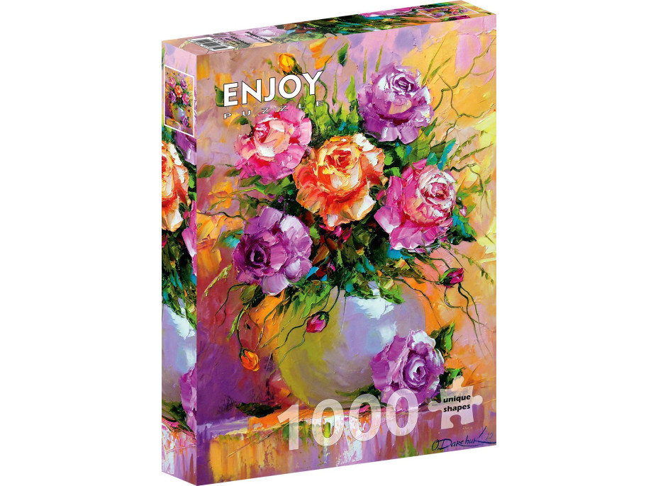 ENJOY Puzzle Kytica ruží 1000 dielikov