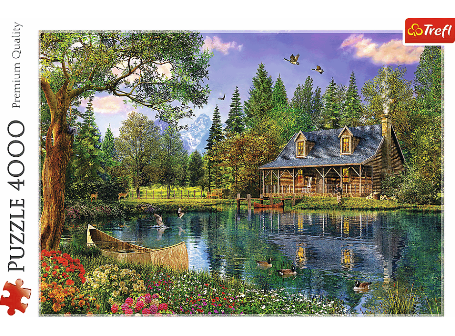 TREFL Puzzle Popoludňajšia idylka 4000 dielikov