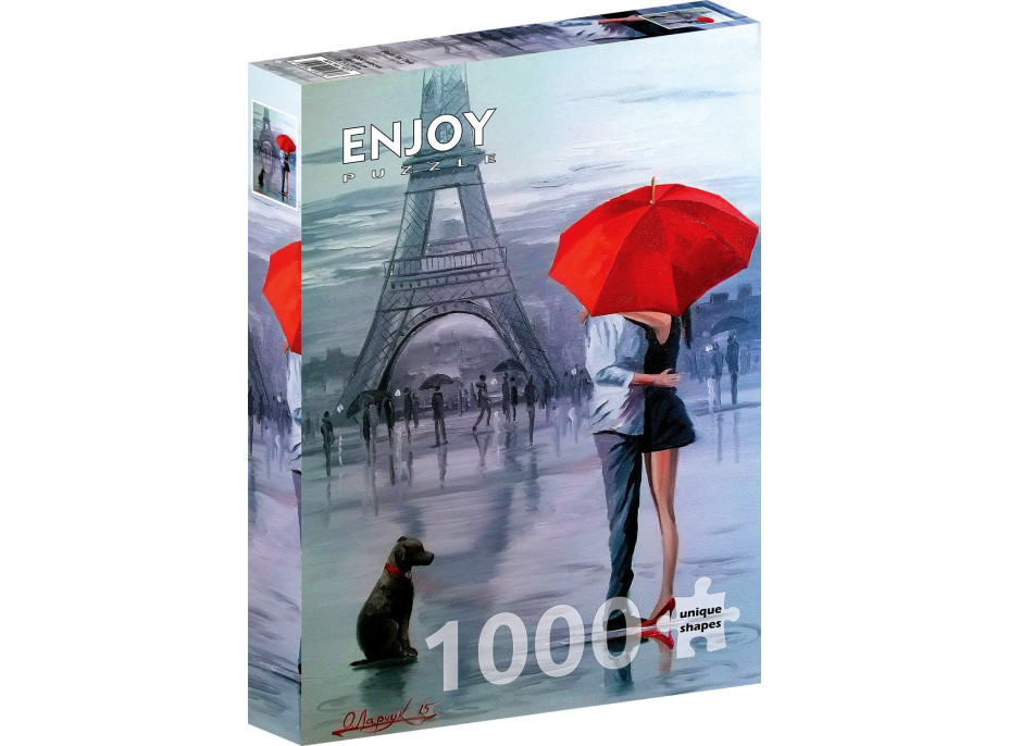 ENJOY Puzzle Paríž pre dvoch 1000 dielikov