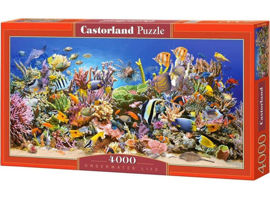 CASTORLAND Puzzle Podmorský život 4000 dielikov
