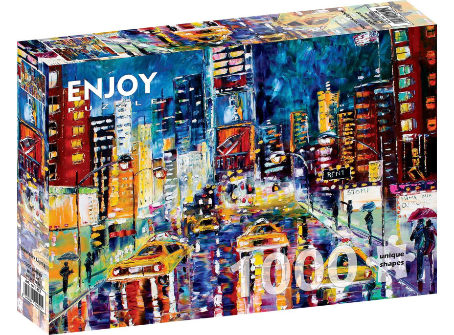 ENJOY Puzzle Svetlá New Yorku 1000 dielikov