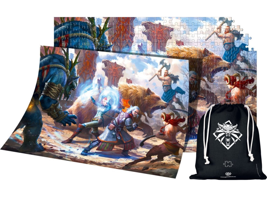 GOOD LOOT Puzzle Witcher - Geralt & Triss in Battle 1000 dielikov