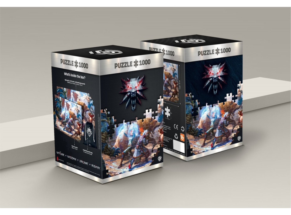 GOOD LOOT Puzzle Witcher - Geralt & Triss in Battle 1000 dielikov