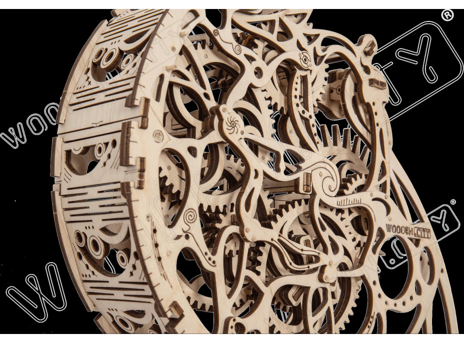 WOODEN CITY 3D puzzle Kyvadlo 121 dielov