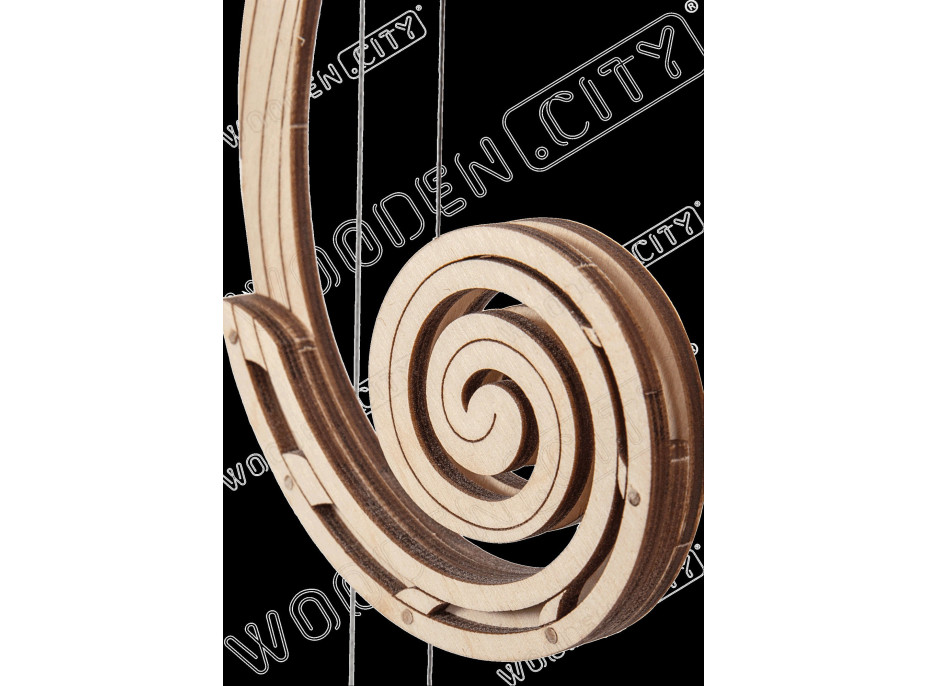 WOODEN CITY 3D puzzle Kyvadlo 121 dielov
