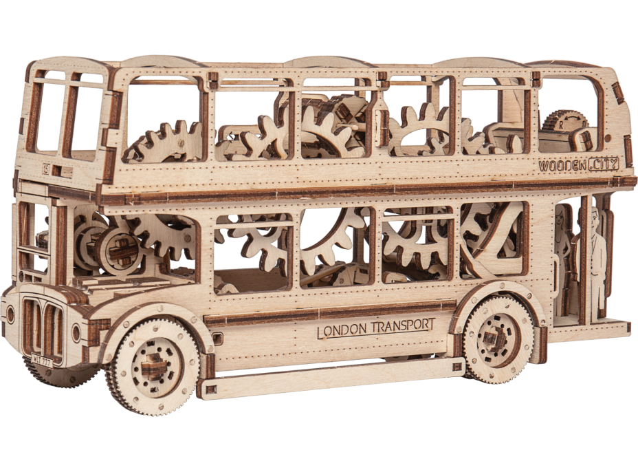 WOODEN CITY 3D puzzle Londýnsky autobus 216 dielov