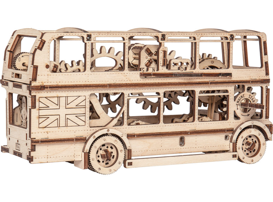 WOODEN CITY 3D puzzle Londýnsky autobus 216 dielov