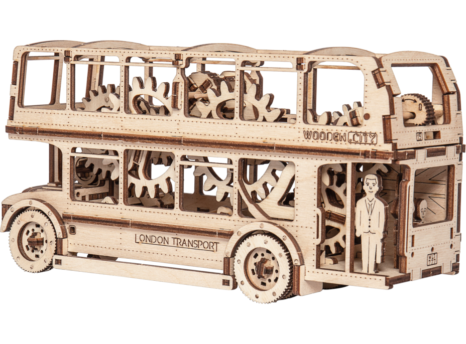 WOODEN CITY 3D puzzle Londýnsky autobus 216 dielov