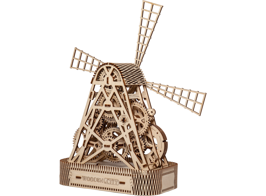 WOODEN CITY 3D puzzle Mlyn 222 dielov