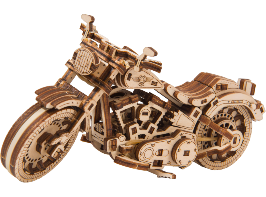 WOODEN CITY 3D puzzle Motocykel Cruiser V-Twin 168 dielov