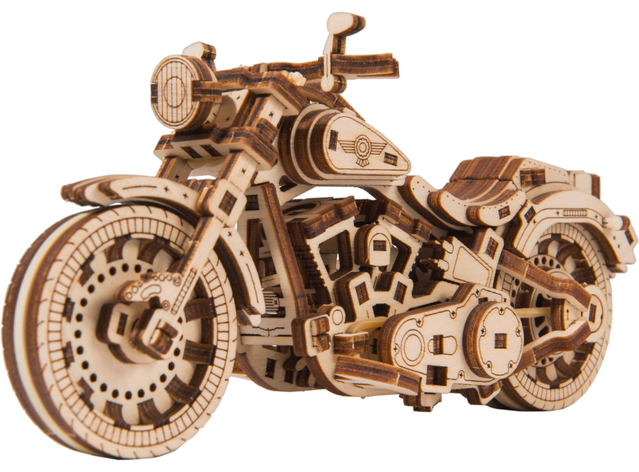 WOODEN CITY 3D puzzle Motocykel Cruiser V-Twin 168 dielov