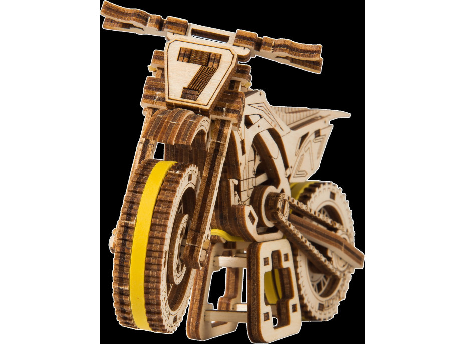 WOODEN CITY 3D puzzle Motorka MotoCross 88 dielov