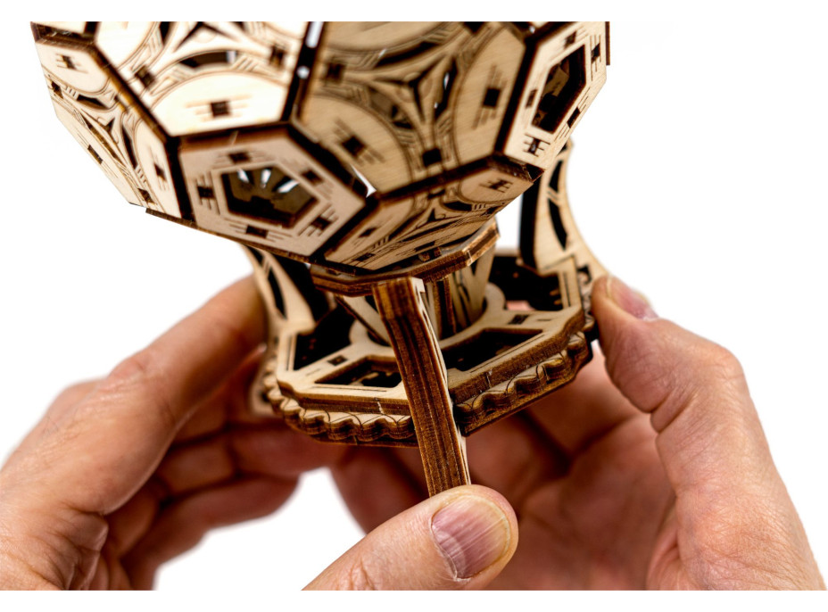 WOODEN CITY 3D puzzle Multifunkčný organizér - Futbalová lopta 175 dielov