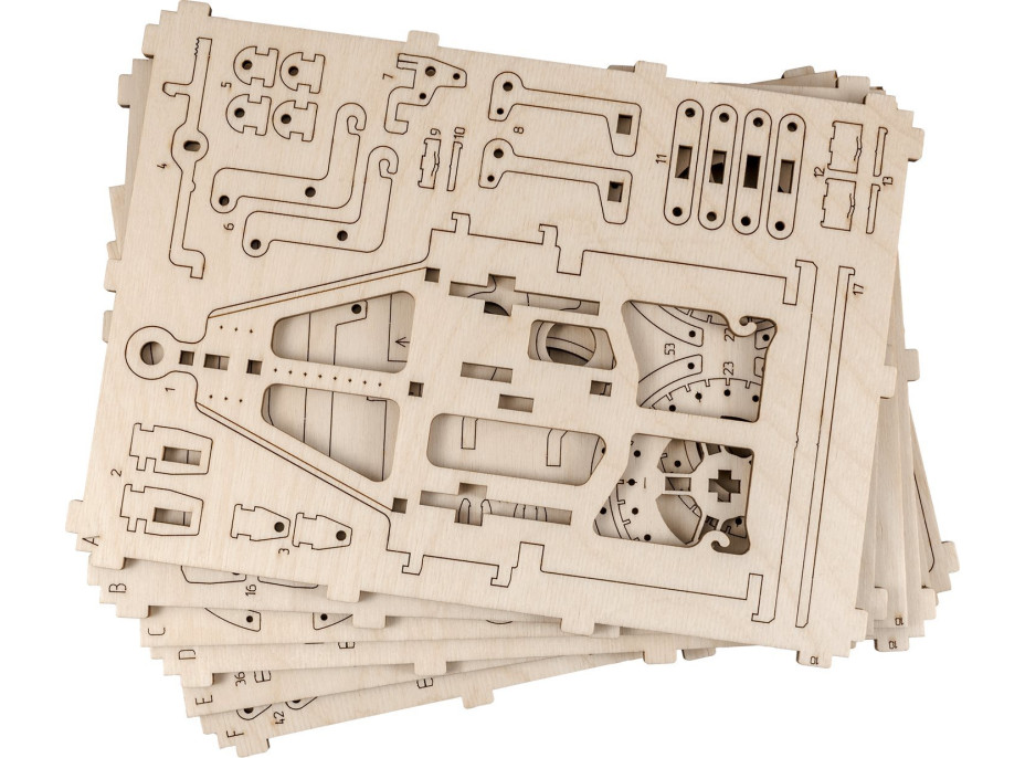 WOODEN CITY 3D puzzle Príves 119 dielov