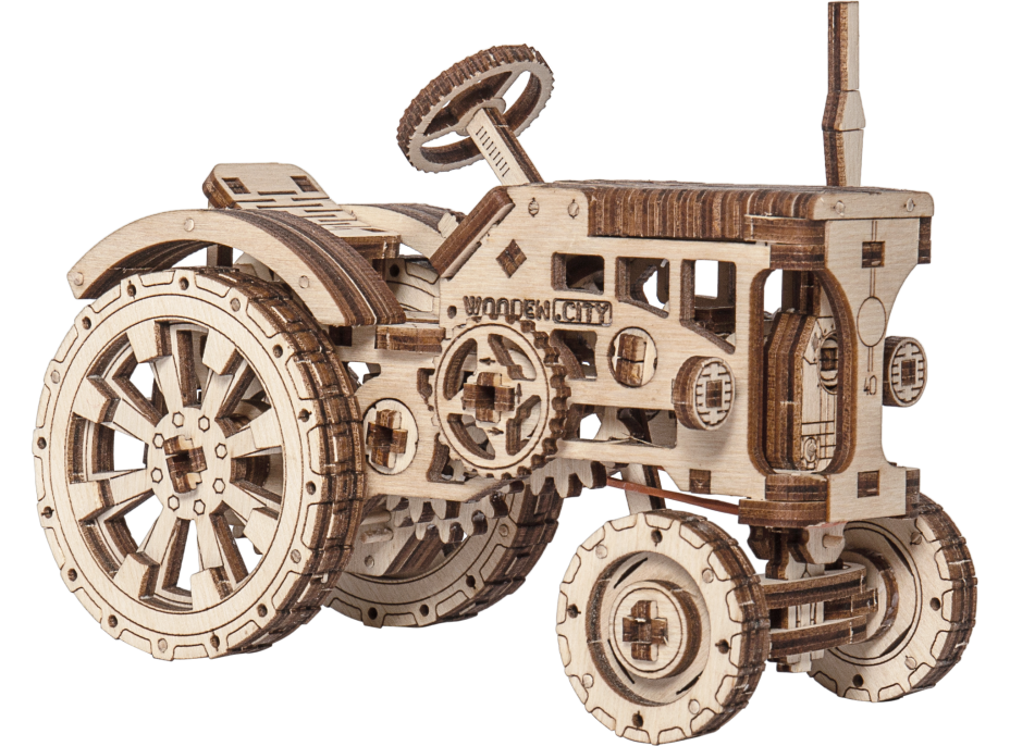 WOODEN CITY 3D puzzle Traktor 164 dielov