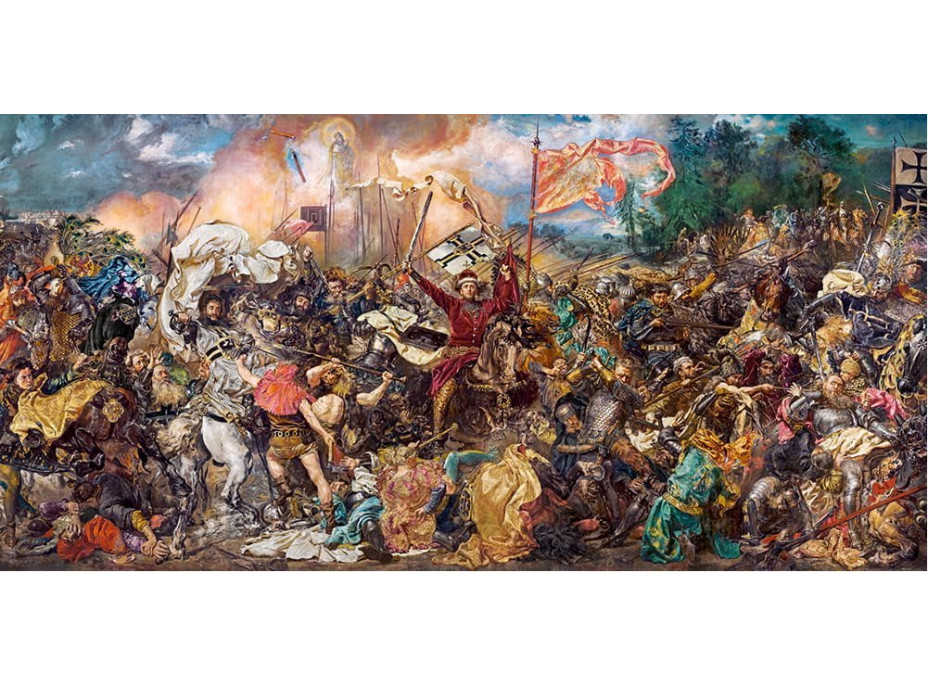 CASTORLAND Puzzle Bitka pri Grunwalde 4000 dielikov