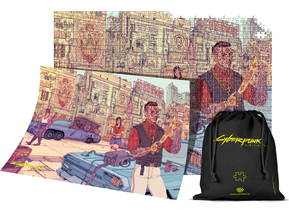 GOOD LOOT Puzzle Cyberpunk 2077 - Valentinos 1500 dielikov