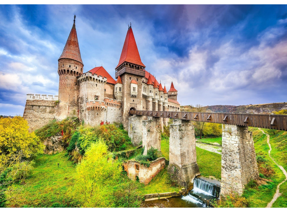 ENJOY Puzzle Korvínov hrad, Hunedoara, Rumunsko 1000 dielikov