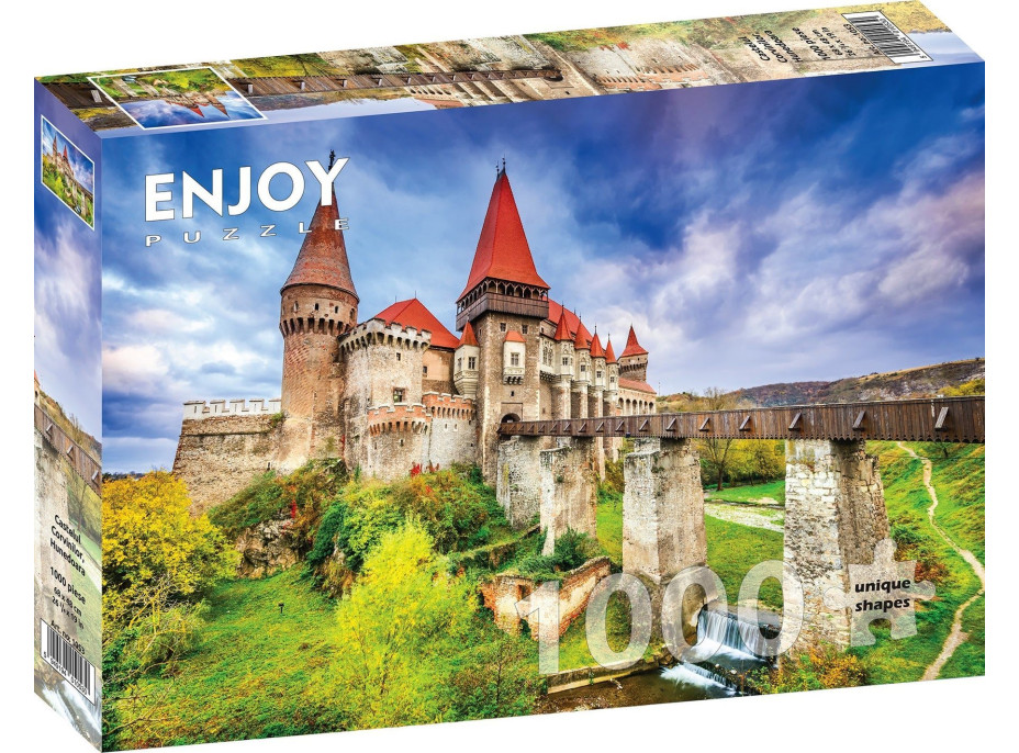 ENJOY Puzzle Korvínov hrad, Hunedoara, Rumunsko 1000 dielikov