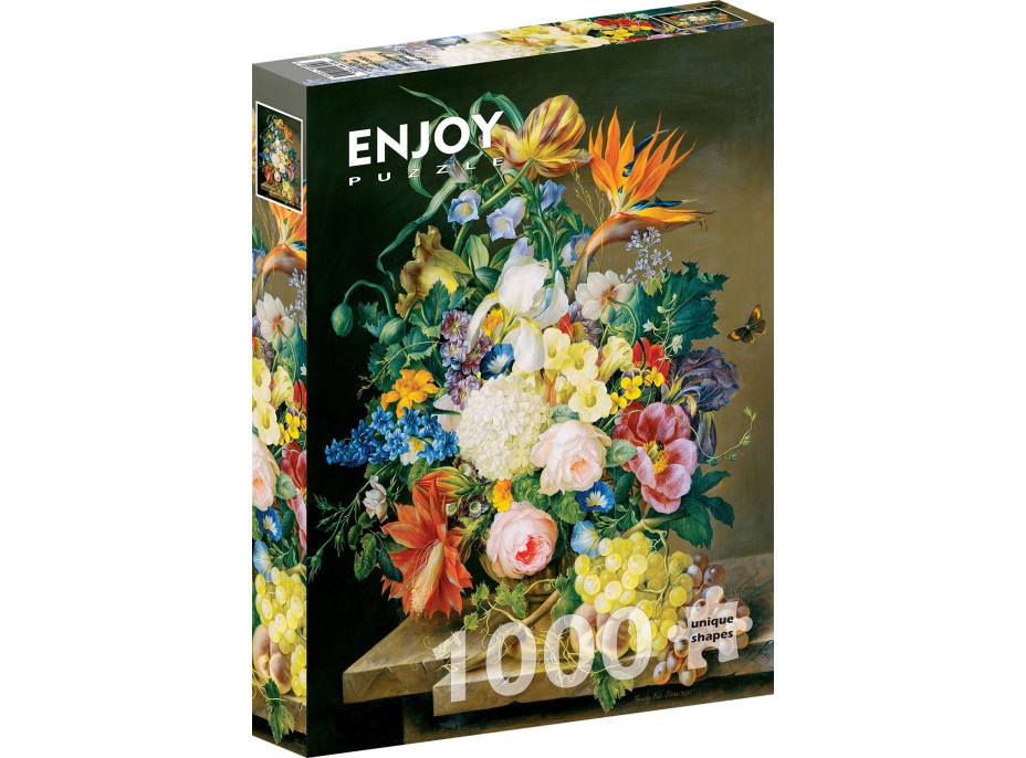 ENJOY Puzzle Kvetinové dielo 1000 dielikov