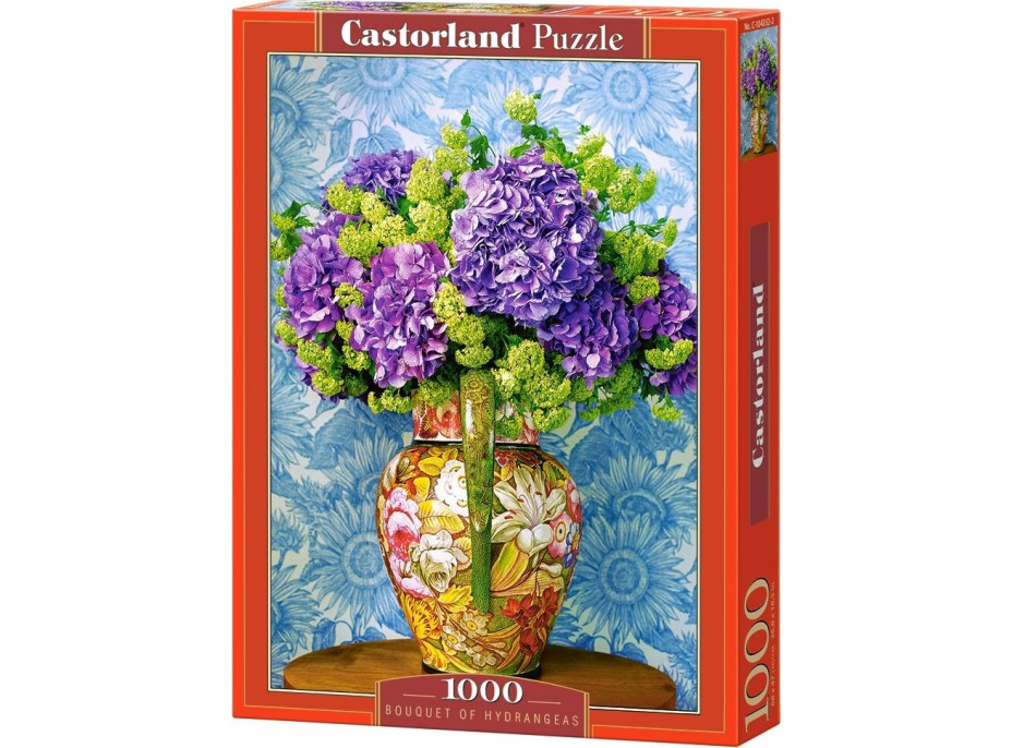 CASTORLAND Puzzle Kytica hortenzií 1000 dielikov