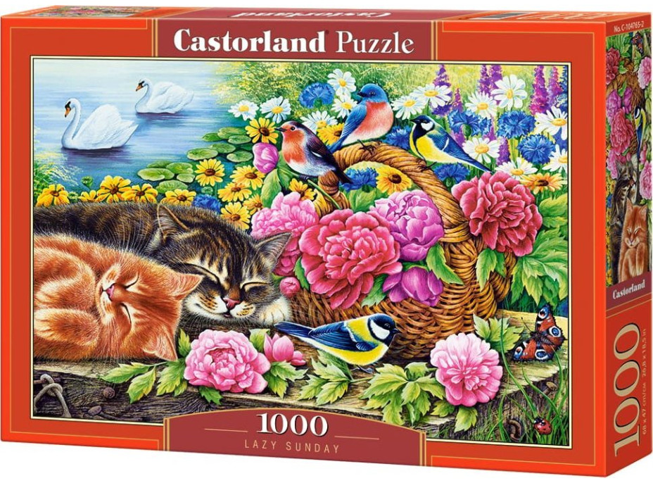 CASTORLAND Puzzle Lenivá nedeľa 1000 dielikov