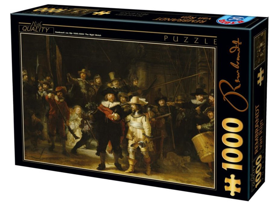 D-TOYS Puzzle Nočná hliadka 1000 dielikov
