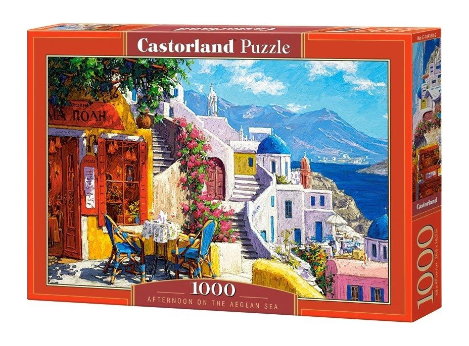 CASTORLAND Puzzle Popoludní pri Egejskom mori 1000 dielikov