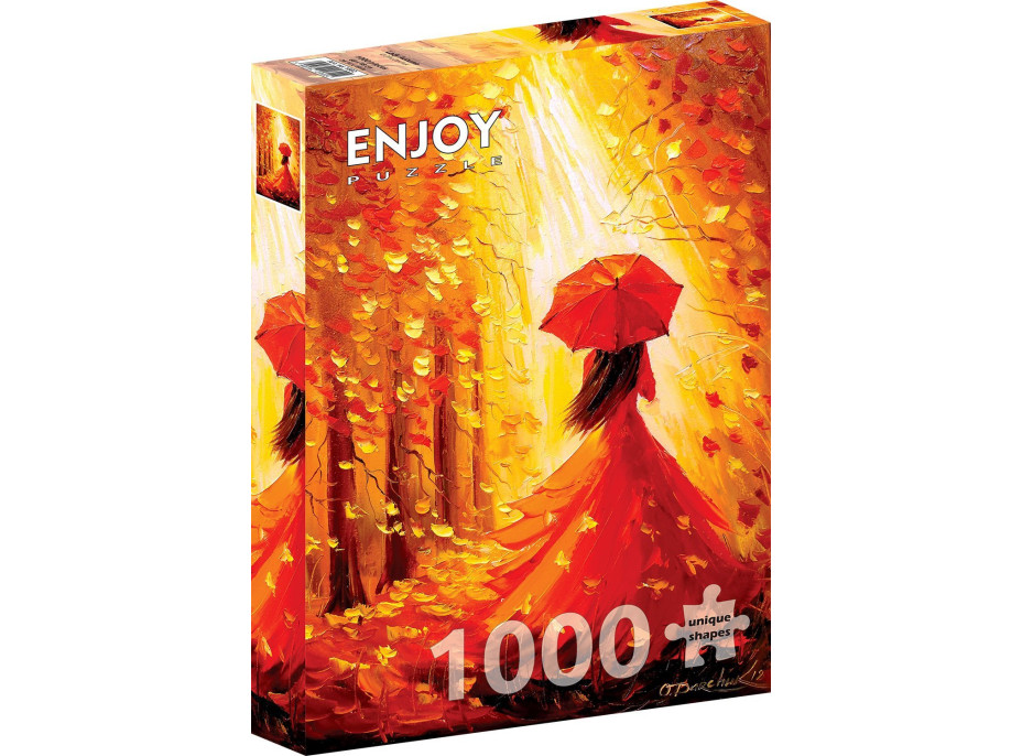 ENJOY Puzzle Jesenná dáma 1000 dielikov