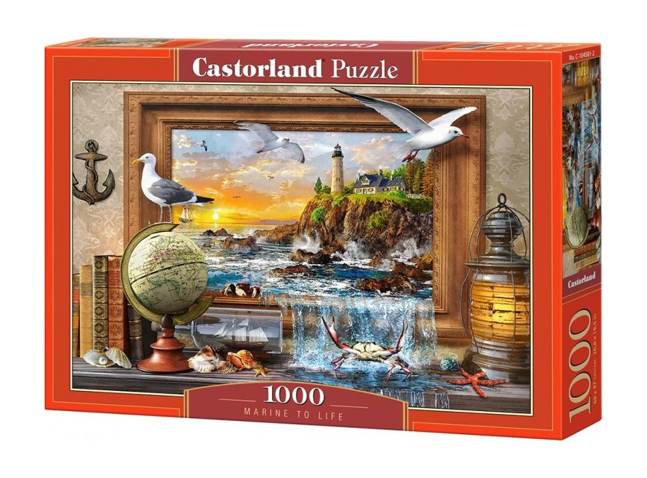 CASTORLAND Puzzle Prístav ožíva 1000 dielikov